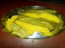 ಕೆಂಗಾರ್ ಎಲೆಯಲ್ಲಿ ಹಲಸಿನ ಕಡುಬು