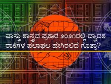 ವಾಸ್ತು ಶಾಸ್ತ್ರದ ಪ್ರಕಾರ 2021ರಲ್ಲಿ ದ್ವಾದಶ ರಾಶಿಗಳ ಪಲಾಫಲ ಹೇಗಿರಲಿದೆ ಗೊತ್ತಾ?