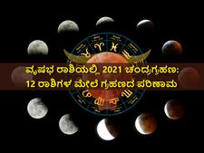 Chandra Grahan 2021 Effects : ಚಂದ್ರಗ್ರಹಣ: 12 ರಾಶಿಗಳ ಮೇಲೆ ಗ್ರಹಣದ ಪರಿಣಾಮ