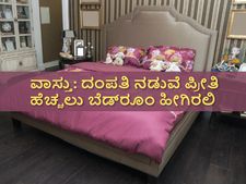 ವಾಸ್ತು ಪ್ರಕಾರ ದಂಪತಿ ನಡುವೆ ಅನುರಾಗ ಹೆಚ್ಚಲು ಬೆಡ್‌ರೂಂ ಹೇಗಿರಬೇಕು?