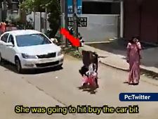 ಅಪಘಾತದಿಂದ ಕ್ಷಣಾರ್ಧದಲ್ಲಿ ಮಗುವಿನ ರಕ್ಷಿಸಿ, ತಾಯಿಯ ಮೊಬೈಲ್‌  ಪುಡಿ ಮಾಡಿದ ಸೈನಿಕ: ಸೈನಿಕನ ಕಾರ್ಯಕ್ಕೆ ನೆಟ್ಟಿಗರು ಫುಲ್‌ ಫಿದಾ