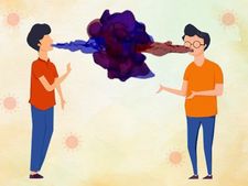 ಸೋಂಕಿತನ ಎದುರು ನಿಂತು ಒಂದು ನಿಮಿಷ ಮಾತನಾಡಿದರೂ ಕೊರೊನಾ ಹರಡುತ್ತೆ: ಅಧ್ಯಯನ 