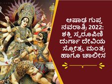 ಆಷಾಢ ಗುಪ್ತ ನವರಾತ್ರಿ 2022: ಶಕ್ತಿ ಸ್ವರೂಪಿಣಿ ದುರ್ಗಾ ದೇವಿಯ ಸ್ತೋತ್ರ, ಮಂತ್ರ ಹಾಗೂ ಚಾಲೀಸ