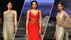 ಲ್ಯಾಕ್ಮೆ ಫ್ಯಾಷನ್‌ ವೀಕ್‌ 2023: ಹಾಟ್‌ ಲುಕ್‌ನಲ್ಲಿ ಫೋಸ್‌ ಕೊಟ್ಟ ರೂಪದರ್ಶಿಯರು