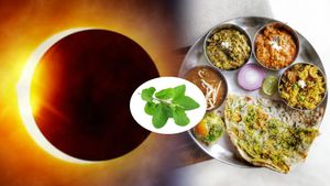 ಸೂರ್ಯ ಗ್ರಹಣ 2023 : ಸೂರ್ಯ ಗ್ರಹಣದಂದು ಆಹಾರ ಪದಾರ್ಥಗಳಿಗೆ ತುಳಸಿ ಹಾಕೋದ್ಯಾಕೆ ಗೊತ್ತಾ? 