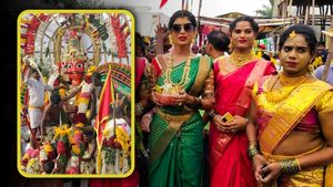  ಕೂವಾಗಂ ಹಬ್ಬ: ಬಂದಿರುವ ಅಷ್ಟೂ ಮಂಗಳಮುಖಿಯರಿಗೆ ತಾಳಿ ಕಟ್ಟುವ ಪೂಜಾರಿ, ಈ ಹಬ್ಬದ ವಿಶೇಷತೆಯೇನು?