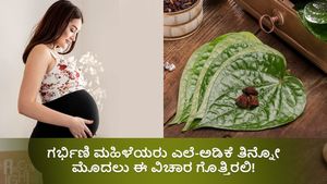 ಗರ್ಭಾವಸ್ಥೆಯಲ್ಲಿ ಎಲೆ-ಅಡಿಕೆ ತಿಂದ್ರೆ ಮಗುವಿಗೂ ತೊಂದೆರೆಯಾಗುತ್ತಂತೆ! ಹೇಗೆ? 