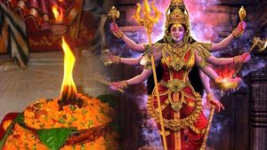 ಈ ವರ್ಷ ನವರಾತ್ರಿ  ಘಟಸ್ಥಾಪನಾ ಮುಹೂರ್ತ  ನಿಷೇಧಿತ ಚಿತ್ರ ನಕ್ಷತ್ರ, ವೈಧೃತಿ ಯೋಗದಲ್ಲಿ ಬಂದಿದೆ