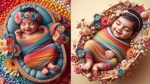 AI ತಂತ್ರಜ್ಞಾನ ಮೂಡಿದ ಮಕ್ಕಳ ಫೋಟೋಶೂಟ್‌ ಐಡಿಯಾ, ಸಕತ್ ಕ್ಯೂಟ್‌ ನೋಡಿ