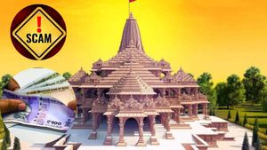 ರಾಮನ ಹೆಸರಲ್ಲಿ ಹುಟ್ಟಿಕೊಂಡ ವಂಚಕರ ಜಾಲ..! ಎಚ್ಚರ ನಿಮಗೂ ಬರಬಹುದು ಈ ಸಂದೇಶ