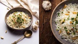 ಗಾರ್ಲಿಕ್ ರೈಸ್(ಬೆಳ್ಳುಳ್ಳಿ ಅನ್ನ)  ತುಂಬಾನೇ ರುಚಿ, ಮಾಡುವುದು ಕೂಡ ಸುಲಭ ನೋಡಿ