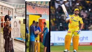 ಕಿವಿ ಕೇಳದ ಬಾಯಿ ಬಾರದ ಅಭಿಮಾನಿಯೊಂದಿಗೆ ದೋನಿ ನಡೆದುಕೊಂಡ  ರೀತಿಗೆ ಎಲ್ಲರೂ ಫಿದಾ: ವೀಡಿಯೋ ವೈರಲ್