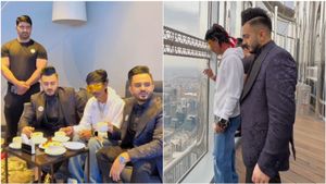 ಟೀ ಮಾರುತ್ತಲೇ ದುಬೈ ಬುರ್ಜ್ ಖಲೀಫಾ ತಲುಪಿದ ಡಾಲಿ ಚಾಯ್‌ವಾಲ