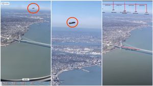 ವಿಮಾನದ ಕಿಟಕಿಯಿಂದ ಕಂಡಿತು ವಿಚಿತ್ರ ವಸ್ತು..! ಯುಎಫ್ಓ ನಿಗೂಢತೆ ಇನ್ನೂ ಜೀವಂತ