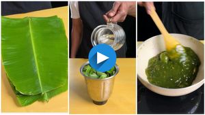 ನೀವೆಲ್ಲೂ ನೋಡಿರದ ಬಾಳೆಎಲೆ ಹಲ್ವಾ ಎಂಬ ಎಡವಟ್ಟು ರೆಸಿಪಿ..!