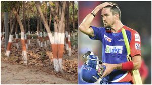 ರಸ್ತೆ ಬದಿಯ ಮರಗಳಿಗೆ ಬಣ್ಣ ಏಕೆ ಬಳಿದಿರುತ್ತಾರೆ..? ಕೆವಿನ್ ಪೀಟರ್‌ಸನ್‌ಗೆ ಈ ಪ್ರಶ್ನೆ ಕಾಡಿದ್ದೇಕೆ..?