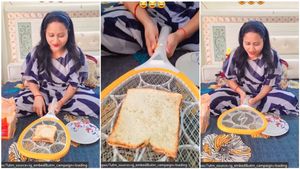 ಸೊಳ್ಳೆ ಬ್ಯಾಟ್‌ನಿಂದ ಬ್ರೆಡ್ ಬಿಸಿ ಮಾಡಿ..! ಈ ಮಹಿಳೆ ಐಡಿಯಾ ನೀವು ನೋಡಿ..!