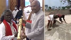 2 ವರ್ಷದ ಹಿಂದೆ ಪದ್ಮಶ್ರೀ ಪಡೆದಾತ ಈಗ ದಿನಗೂಲಿ ಕಾರ್ಮಿಕ..!