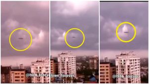 ಜೈಪುರದಲ್ಲಿ ಲೋಹದ ವಸ್ತು ಹಾರಾಟ..! ಏನಿದು ಹಾರುವ ತಟ್ಟೆ ವಿಡಿಯೋ..!