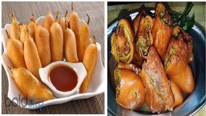 ಆಲೂ ಮಸಾಲೆ ತುಂಬಿದ  ಮೆಣಸಿನಕಾಯಿ ಬಜ್ಜಿ  ರೆಸಿಪಿ: ಟೀ ಜೊತೆ ಸವಿಯಲು ಬಲು ಟೇಸ್ಟ್