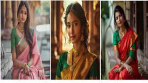 ಒಂದು ಹಸಿರು ಬ್ಲೌಸ್‌ಗೆ  ಇಷ್ಟು ಬಣ್ಣದ ಸೀರೆಯನ್ನು  ಮ್ಯಾಚ್  ಮಾಡಬಹುದು,  ಡ್ರೆಸ್ಸಿಂಗ್ ಸೆನ್ಸ್ ಸೂಪರ್ ಆಗಿರುತ್ತೆ