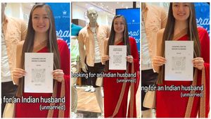 ಮದುವೆಯಾಗಲು ಭಾರತೀಯ ಹುಡುಗ ಬೇಕು!  ಮಾಸ್ಕೋ ಯುವತಿಯ ಪೋಸ್ಟರ್ ವೈರಲ್