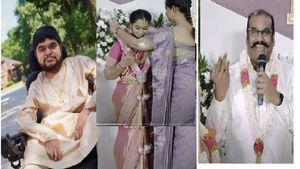 ಹುಡುಗನಿಗೆ  ನಡೆದಾಡಲು ಸಾಧ್ಯವಿಲ್ಲ, ಖುಷಿ ಖುಷಿಯಿಂದ ವೀಡಿಯೋ ಕಾಲ್  ನಿಶ್ಚಿತಾರ್ಥ ಮಾಡಿಕೊಂಡ ಹುಡುಗಿ