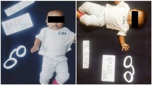 ಕೈದಿ ನಂಬರ್ 6106 ಬಟ್ಟೆ ಹಾಕಿಸಿ ಮಗುವಿಗೆ ಫೋಟೋಶೂಟ್..!