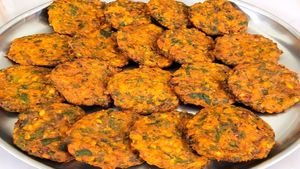 ಪಾಲಕ್ ಸೊಪ್ಪಿನಿಂದ ಮಾಡಿ ರುಚಿ ರುಚಿ ಮಸಾಲ ವಡೆ..! 