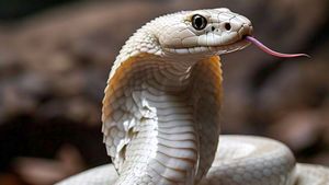 ಬದಲಾಗುತ್ತಿದ್ಯಾ ಜೀವ ಸಂಕುಲ..! ಅಪರೂಪದ ಬಿಳಿ ನಾಗರ ಪತ್ತೆ..!!