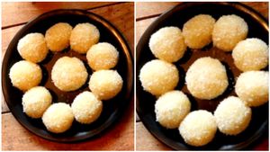 ದೀಪಾವಳಿ ವಿಶೇಷ: 10 ನಿಮಿಷದಲ್ಲಿ ಕೊಬ್ಬರಿ ತುರಿ ಲಾಡು ಮಾಡಿ ರುಚಿ ನೋಡಿ.!