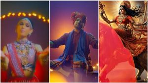 ನವರಾತ್ರಿ ಹಬ್ಬದ ರುಂಗು ಹೆಚ್ಚಿಸಿದ ಪ್ರಧಾನಿ ಮೋದಿ ಬರೆದ ಹಾಡು..! ಇಲ್ಲಿದೆ ವಿಡಿಯೋ