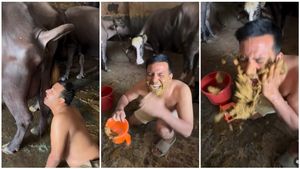 ಮೂತ್ರ ಕುಡಿದು, ಮೈತುಂಬ ಸಗಣಿ ಹಚ್ಚಿಕೊಂಡ ಪುನೀತ್ ಸೂಪರ್‌ಸ್ಟಾರ್..! ರೀಲ್ಸ್‌ಗಾಗಿ ಏನೆಲ್ಲಾ ಮಾಡ್ತಾರೆ..?