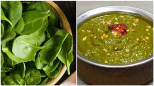 ಬಾಯಲ್ಲಿ ನೀರು ತರಿಸುವ ಪಾಲಕ್ ಗ್ರೇವಿ ಮಾಡಿ..! ಎಲ್ಲಾ ತಿಂಡಿಗೂ ಅತ್ಯುತ್ತಮ ರುಚಿ!!