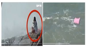 ಸಮುದ್ರ ತೀರದಲ್ಲಿ ಧ್ಯಾನ ಮಾಡುತ್ತಿದ್ದ ನಟಿಯನ್ನ ಕೊಚ್ಚಿಕೊಂಡು ಹೋದ ರಕ್ಕಸ ಅಲೆ: ವೀಡಿಯೋ ವೈರಲ್‌