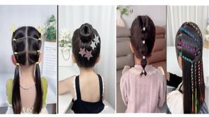 ಮನೆಯ ಮುದ್ದು ಮಗಳಿಗೆ ಈ ರೀತಿ ಹೇರ್  ಸ್ಟೈಲ್  ಮಾಡಿದರೆ ಎಷ್ಟು ಮುದ್ದಾಗಿ ಕಾಣಬಹುದು ಅಲ್ವಾ?