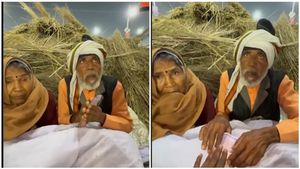 ಪುಣ್ಯ ಕ್ಷೇತ್ರದಲ್ಲಿ ಪಾಪದ ಕೆಲಸ..! ಕುಂಭ ಮೇಳದಲ್ಲಿ ಪೋಷಕರ ಬಿಟ್ಟು ಹೋದ ಮಗ-ಸೊಸೆ!!