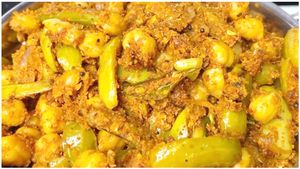 ತೊಂಡೆಕಾಯಿ ಕಾಬುಲ್ ಕಡ್ಲೆಯ ಅದ್ಭುತ ರುಚಿ ಪಲ್ಯ ಇಲ್ಲಿದೆ..! ಮಾಡುವ ವಿಧಾನ ತಿಳಿಯಿರಿ!