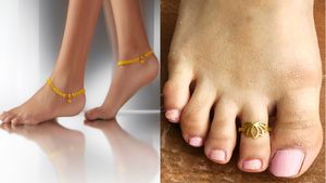  ಈ ಕಾರಣಕ್ಕೆ  ಹೇಳುವುದು ಚಿನ್ನದ  ಕಾಲ್ಗೆಜ್ಜೆಯಾಗಲಿ, ಚಿನ್ನದ ಕಾಲುಂಗುರವಾಗಲಿ ಧರಿಸಲೇಬಾರದು