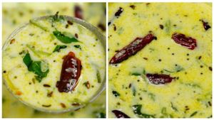 ಬೇಸಿಗೆಯಲ್ಲಿ ಊಟ ತೃಪ್ತಿ ಆಗಬೇಕೆಂದರೆ ಇಂಥ ಹಸಿ ಮಜ್ಜಿಗೆ  ಹುಳಿ ಇರಬೇಕು,  ಮಾಡುವುದು  ಹೇಗೆ?