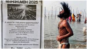 ಕುಂಭಮೇಳಕ್ಕೆ ಹೋಗಿಲ್ವಾ? ಚಿಂತೆ ಬಿಡಿ ₹500 ನೀಡಿ ಮನೆಯಲ್ಲೇ ಕುಳಿತು ಫೋಟೋ ಸ್ನಾನದಿಂದ ಪುಣ್ಯ ಸಂಪಾದಿಸಿ!