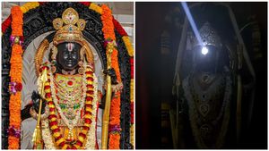 ಅಯೋಧ್ಯೆ ರಾಮನಿಗೆ ಸೂರ್ಯ ತಿಲಕ: 12 ಗಂಟೆಗೆ ಸೂರ್ಯ ರಶ್ಮಿ ಸ್ಪರ್ಶ..!