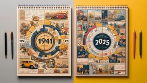 1941ರ ಕ್ಯಾಲೆಂಡರ್ 2025ರ ಕ್ಯಾಲೆಂಡರ್ ಎರಡು ಒಂದೇ..! ಈ ಅಚ್ಚರಿ ವಿಚಾರ ನಿಮಗೆ ಗೊತ್ತಾ?