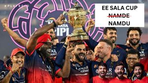'ಈ ಸಲಾ ಕಪ್ ನಮ್ದು' ಎಂದರೆ ಏನು? RCB ಗೆಲುವಿನ ಬಳಿಕ ಟ್ರೆಂಡಿಂಗ್.. ಈ ಘೋಷವಾಕ್ಯ ಬಂದಿದ್ದು ಹೇಗೆ?