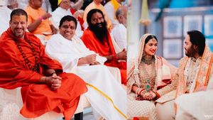 Anant-Radhika Wedding: ಇದು ವಿವಾಹವಲ್ಲ, ಆಧ್ಯಾತ್ಮಿಕ ಮಹಾಸಂಗಮ! ಅಂಬಾನಿ ಮದುವೆಗೆ ಸಂತರ ಆಶೀರ್ವಾದ