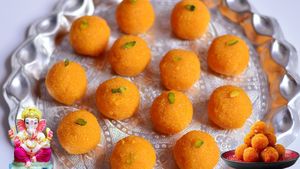 1 ಕಪ್ ಹಿಟ್ಟು ಸಾಕು, ಮೋತಿಚೂರ್ ಲಡ್ಡು ರೆಡಿ! ಗಣೇಶನಿಗೆ ಅತ್ಯಂತ ಪ್ರಿಯ.. ಸಿಕ್ಕಾಪಟ್ಟೆ ಈಸಿ