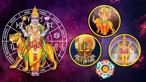 50 ವರ್ಷಗಳ ಬಳಿಕ ಅದ್ಭುತ ತ್ರಿಗ್ರಹಿ ಯೋಗ: ಹಣದ ಮಳೆ, ಅದೃಷ್ಟದ ಹೊಳೆ.. ಯಾರಿಗೆಲ್ಲಾ ಲಾಟರಿ ನೋಡಿ