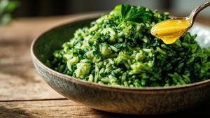 ಚೆನ್ನೈ ಸ್ಟೈಲ್ ಪಾಲಕ್ ಗೀ ರೈಸ್‌: ಟೇಸ್ಟಿ ಹಾಗೂ ಹೆಲ್ದಿ.. ಕೇವಲ 10 ನಿಮಿಷಗಳಲ್ಲಿ ಮಾಡಿ