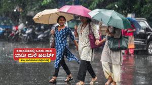 ವಾಯುಭಾರ ಕುಸಿತ: ಕರ್ನಾಟಕದ ಈ ಜಿಲ್ಲೆಗಳಲ್ಲಿ 1 ವಾರ ಗುಡುಗು ಸಹಿತ ಮಳೆ! ಆರೆಂಜ್ ಅಲರ್ಟ್ ಘೋಷಣೆ