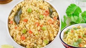 ಎಣ್ಣೆ ಬೇಡವೇ ಬೇಡ! ತೂಕ ಇಳಿಸುವವರಿಗೆ ಸೂಪರ್ ಬ್ರೇಕ್‌ಫಾಸ್ಟ್.. 10 ನಿಮಿಷದಲ್ಲಿ ಮಾಡಿ ಟೇಸ್ಟಿ ಉಪ್ಮಾ